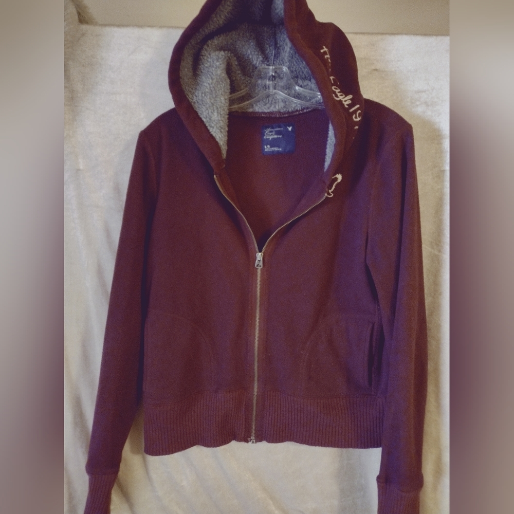 American eagle zipper hoodie